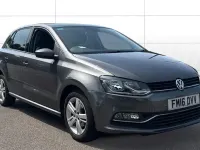 Used VW Polo Match 90 HP (66 kW) 2016 Grey Hatchback