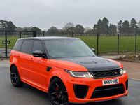 Used Land Rover Range Rover Sport SVR 2019 Black SUV