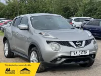Used Nissan Juke Acenta Premium 110 HP (80 kW) 2015 Silver SUV