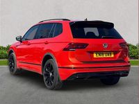 Used VW Tiguan Allspace R-line 150 HP (110 kW) 2018 Orange SUV