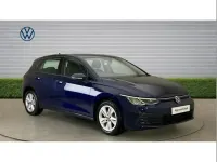 Used VW Golf VIII Life 130 HP (95 kW) 2021 Blue Hatchback