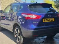Used Nissan Qashqai N-TEC 130 HP (95 kW) 2016 Blue SUV
