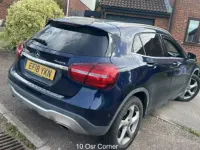 Used Mercedes GLA250 Premium 211 HP (155 kW) 2018 Blue SUV
