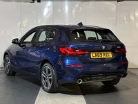 Used BMW 118 Sport Line 138 HP (101 kW) 2020 Blue Hatchback