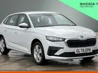 Used Skoda Scala SE 85 HP (62 kW) 2025 Moon white metallic Hatchback