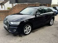 Used Audi Q3 S-Line 177 HP (130 kW) 2014 Black SUV