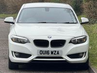 Used BMW 218 2016 White Coupe