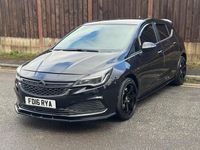 Used Vauxhall Astra Design Edition 2016 Black Hatchback