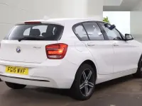 Used BMW 116 Sport Line 2015 Alpine white Hatchback