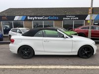 Used BMW 118 Cabriolet Exclusive 2013 White Cabriolet
