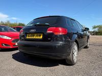Used Audi A3 2008 Black Hatchback