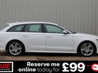 Used Audi A6 S-Line 218 HP (160 kW) 2016 White Estate