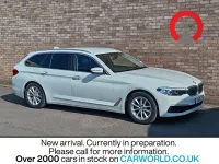 Used BMW 520 Comfort Edition 190 HP (139 kW) 2018 White Estate