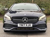 Used Mercedes CLA180 AMG line 122 HP (89 kW) 2017 Blue Sedan