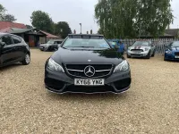Used Mercedes E220 AMG line 2016 Black Cabriolet