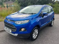 Used Ford Ecosport Titanium 125 HP (91 kW) 2014 Blue SUV