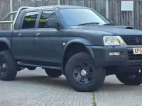 Used Mitsubishi L200 134 HP (98 kW) 2004 Black Pickup