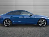 Used Audi A4 Black Edition 150 HP (110 kW) 2024 Ascari blue Sedan