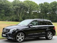 Used Mercedes GLE350 AMG line 2016 Black Estate