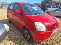 Used Kia Picanto LX 64 HP (47 kW) 2006 Red Hatchback