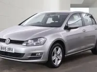 Used VW Golf VII Match 105 HP (77 kW) 2015 Silver Hatchback
