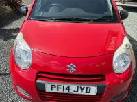 Used Suzuki Alto 68 HP (50 kW) 2014 Red Hatchback
