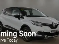 Used Renault Captur Dynamique 90 HP (66 kW) 2017 White/black SUV