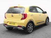 Used Kia Picanto X-Line 67 HP (49 kW) 2021 Yellow Hatchback