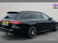 Used Mercedes E300 AMG line 265 HP (194 kW) 2023 Black Estate