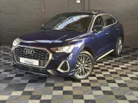 Second-hand Audi Q3 Sportback S-Line 150 CP (110 kW) 2020 Albastru SUV