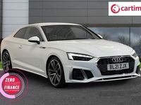 Used Audi A5 S-Line 150 HP (110 kW) 2021 White Coupe