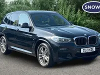 Used BMW X3 M Sport 190 HP (139 kW) 2021 Black SUV