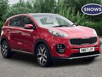Used Kia Sportage GT-Line S 174 HP (127 kW) 2017 Red SUV