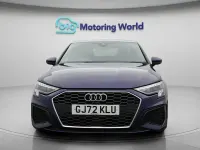 Begagnad Audi A3 S-Line 150 HK (110 kW) 2022 Blå Sedan