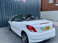 Used Peugeot 207 Roland Garros 2014 White Cabriolet