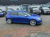 Used VW Golf VII R 2014 Blue Hatchback