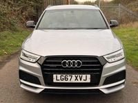 Used Audi Q3 Black Edition 180 HP (132 kW) 2017 Silver SUV