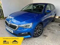 Used Skoda Scala SE L 150 HP (110 kW) 2020 Blue Hatchback