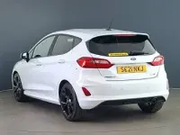 Used Ford Fiesta ST-Line X 125 HP (91 kW) 2021 White Hatchback
