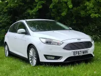 Used Ford Focus Titanium X 177 HP (130 kW) 2018 White Hatchback