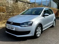 Used VW Polo SE 90 HP (66 kW) 2010 Silver Hatchback