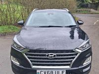 Usado Hyundai Tucson Premium 115 CV (84 kW) 2018 Negro SUV