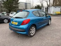 Used Peugeot 207 Sport 120 HP (88 kW) 2007 Blue Hatchback