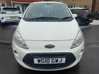 Usado Ford Ka Titanium 68 CV (50 kW) 2010 Blanco Utilitario