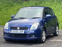 Used Suzuki Swift GLX 102 HP (75 kW) 2006 Blue Hatchback