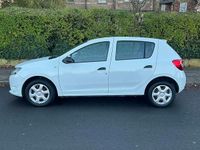 Used Dacia Sandero Ambiance 2014 White Hatchback