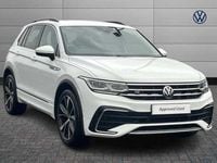 Used VW Tiguan R-line 150 HP (110 kW) 2022 White SUV