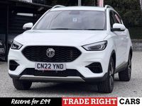 Used MG ZS Excite 111 HP (81 kW) 2022 White SUV