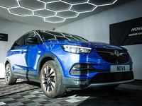 Used Vauxhall Grandland X Sport 130 HP (95 kW) 2019 Blue SUV
