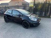 Used Kia Rio 107 HP (78 kW) 2012 Black Hatchback